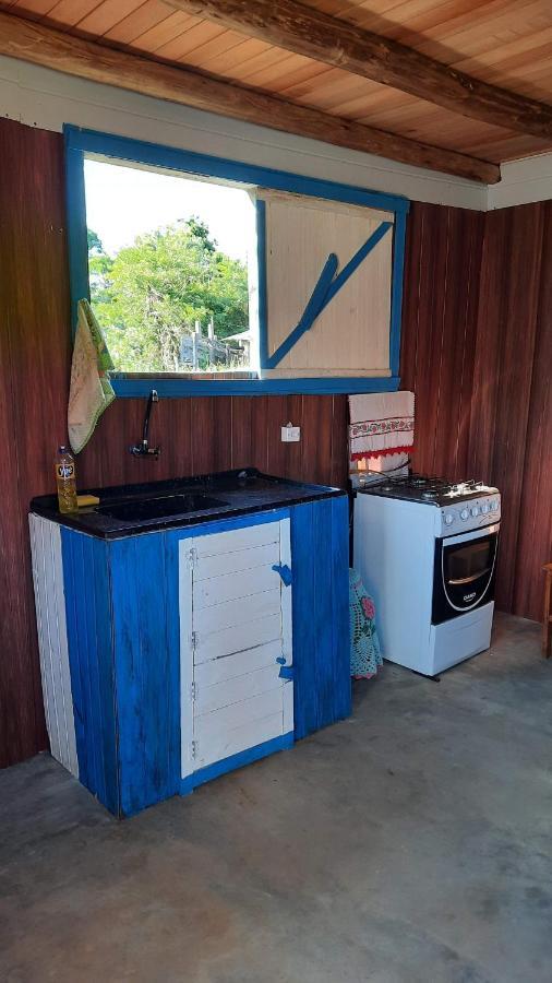 Chale Camping Luz Hotel Sapopema Bagian luar foto
